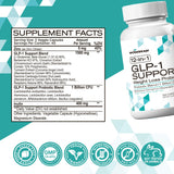 MuseBeam GLP-1 Support: flacon épuré pour usage quotidien et style de vie actif.