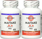 Mushroom Wisdom Maitake D-Fraction Pro – pack de 2 comprimés faciles à avaler, sans gluten