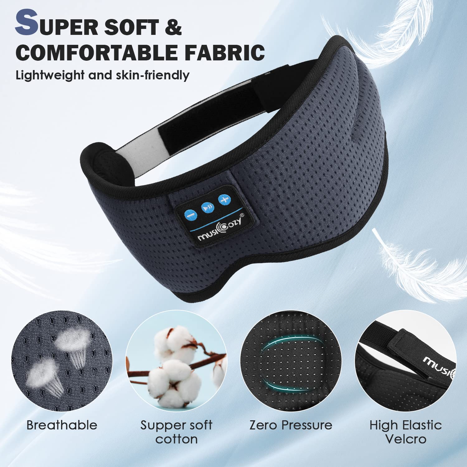 MUSICOZY batterie longue: autonomie longue pour nuits