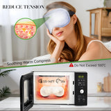 Compresse yeux MUSICOZY, douceur chaude pour détente des yeux.