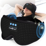 Musicozy masque-sommeil Bluetooth: obscurité totale et confort.