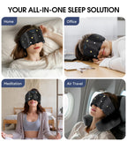 MUSICOZY masque-sommeil-portable-pour-voyage: parfait pour les trajets et déplacements.