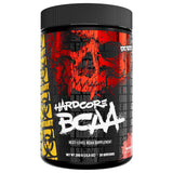 Mutant Hardcore BCAA boîte 30 portions pour usage pré/intra/post entraînement.