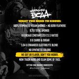 Mutant Hardcore BCAA shaker 600 ml, préparation rapide après séance.