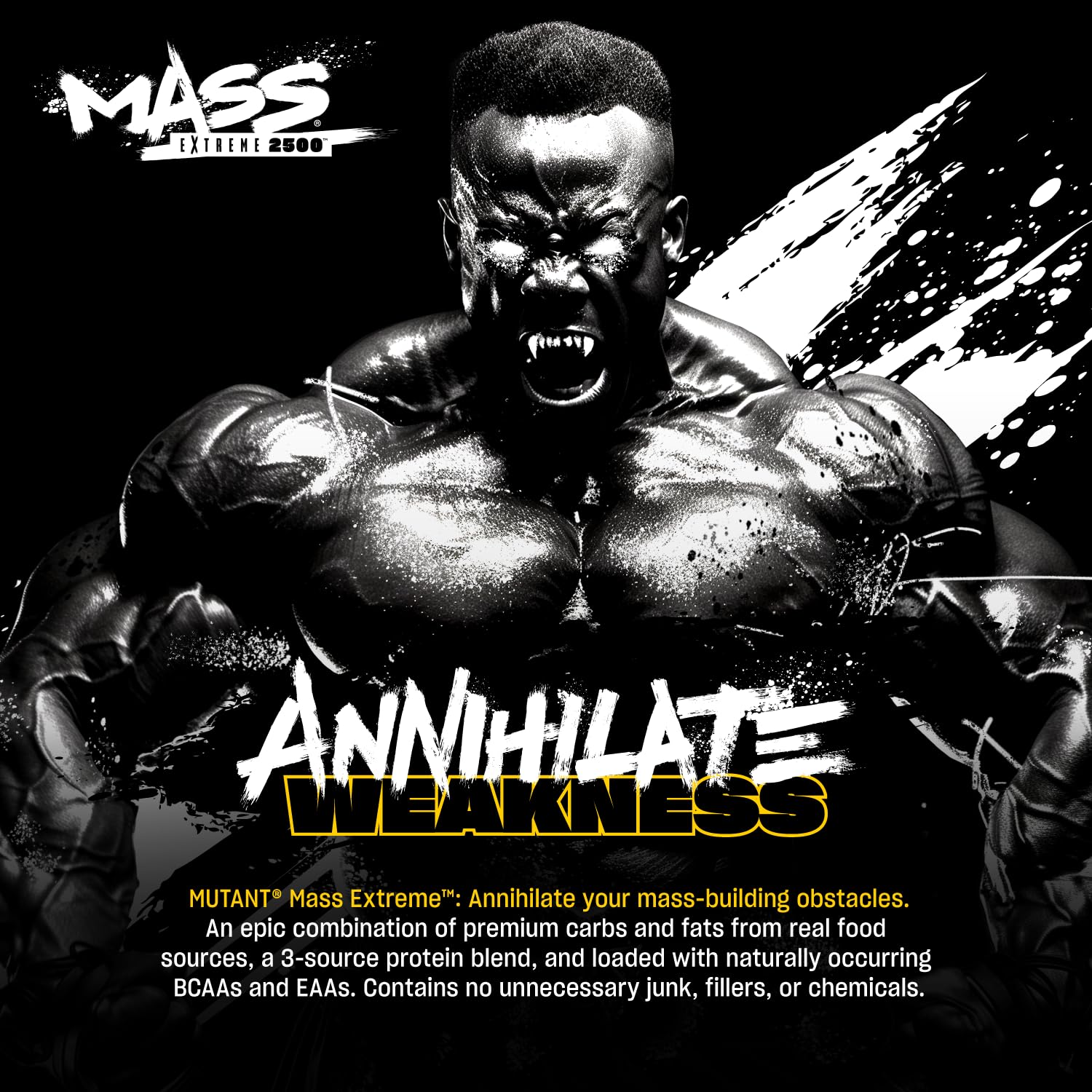 Mutant Mass Extreme Gainer – ingrédients naturels pour un profil nutritionnel complet