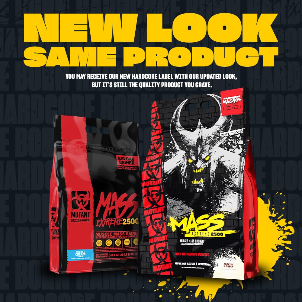 Mutant Mass Extreme Gainer pelle de mesure pour dosages précis et faciles.
