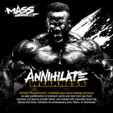 Mutant Mass Extreme Gainer préparation dans le lait pour une boisson calorique.