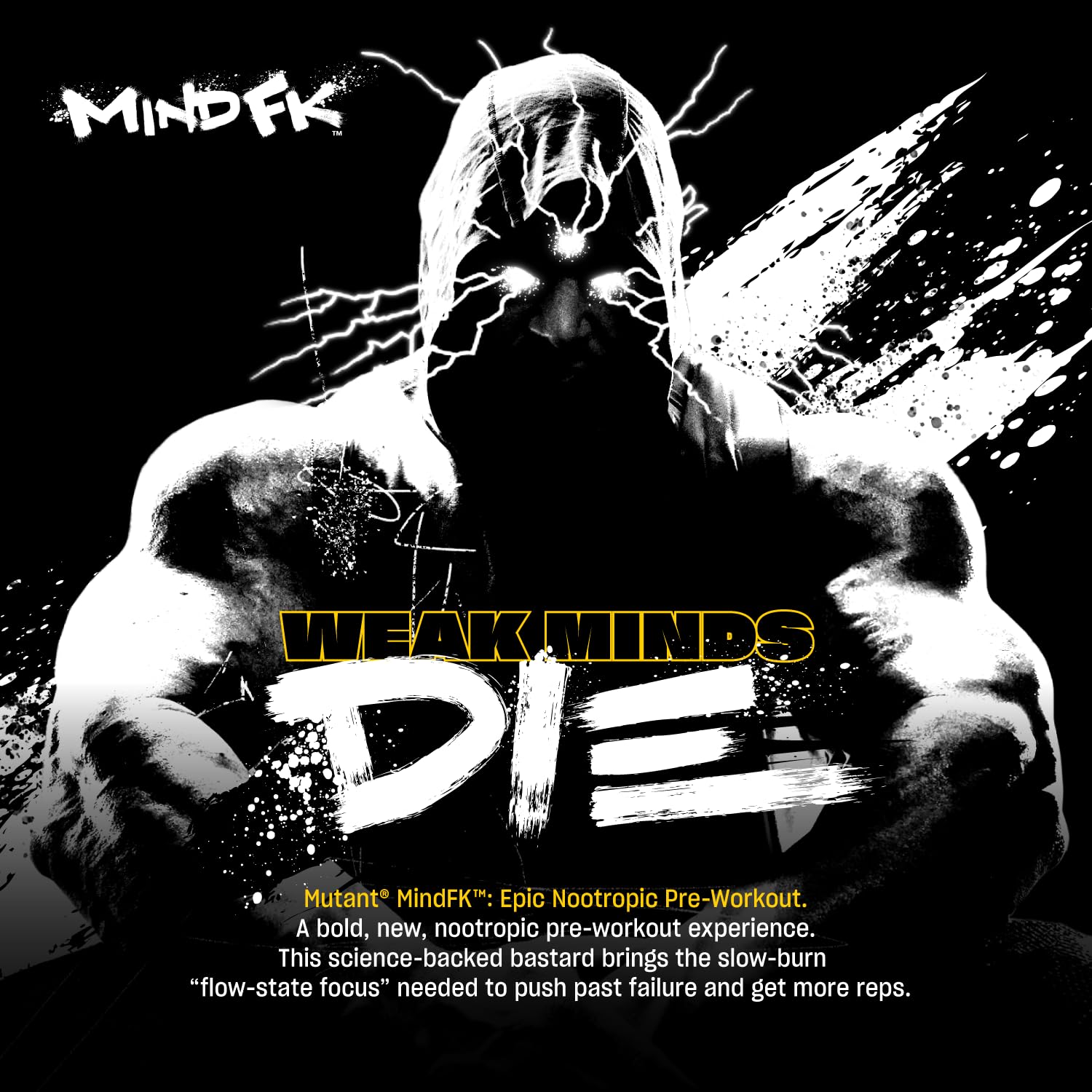 Mutant Mind FK – étiquette flacon lisible, dosage précis et pratique.