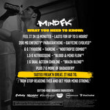 Mutant Mind FK – poudre sèche prête à être mélangée dans l’eau.
