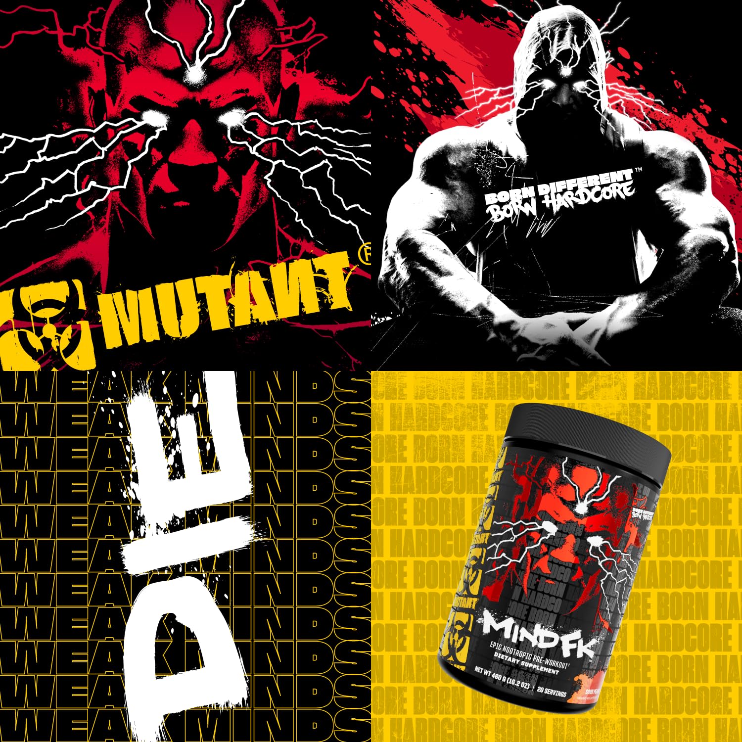 Mutant Mind FK – sac de sport pratique pour transporter le tub Mutant Mind FK.