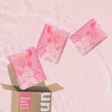 Muun Yoni Savon Bar Pack Rose – formule avec acide hyaluronique pour l’hydratation.
