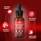 Doseur de gouttes Muyfguo Cayenne, dosage pratique pour démarrer la journée.