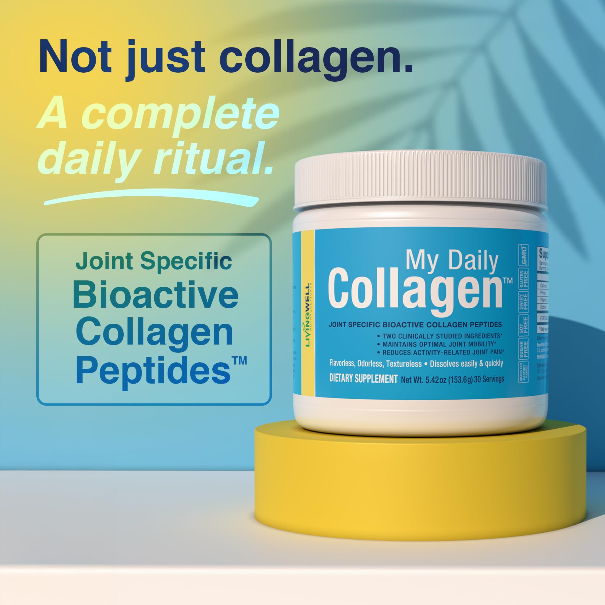 My Daily Collagen – doseur-tasse-cafe: mélange facile dans votre boisson du matin.
