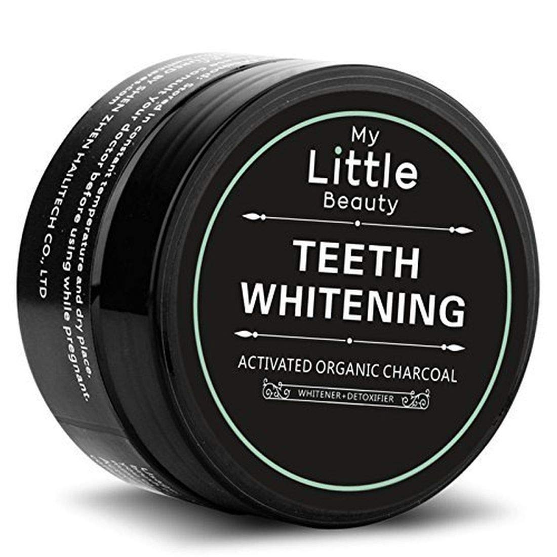 MY LITTLE BEAUTY Charbon actif poudre dents pour nettoyer et polir en douceur.