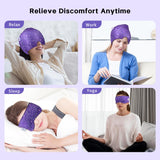 my novel things Masque yeux gel inclus, confort pour fatigue oculaire et mal de tête.