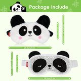 Masque yeux panda chaud par my novel things offre confort relaxant.