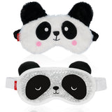 Masque yeux panda froid par my novel things pour soulager la fatigue oculaire.