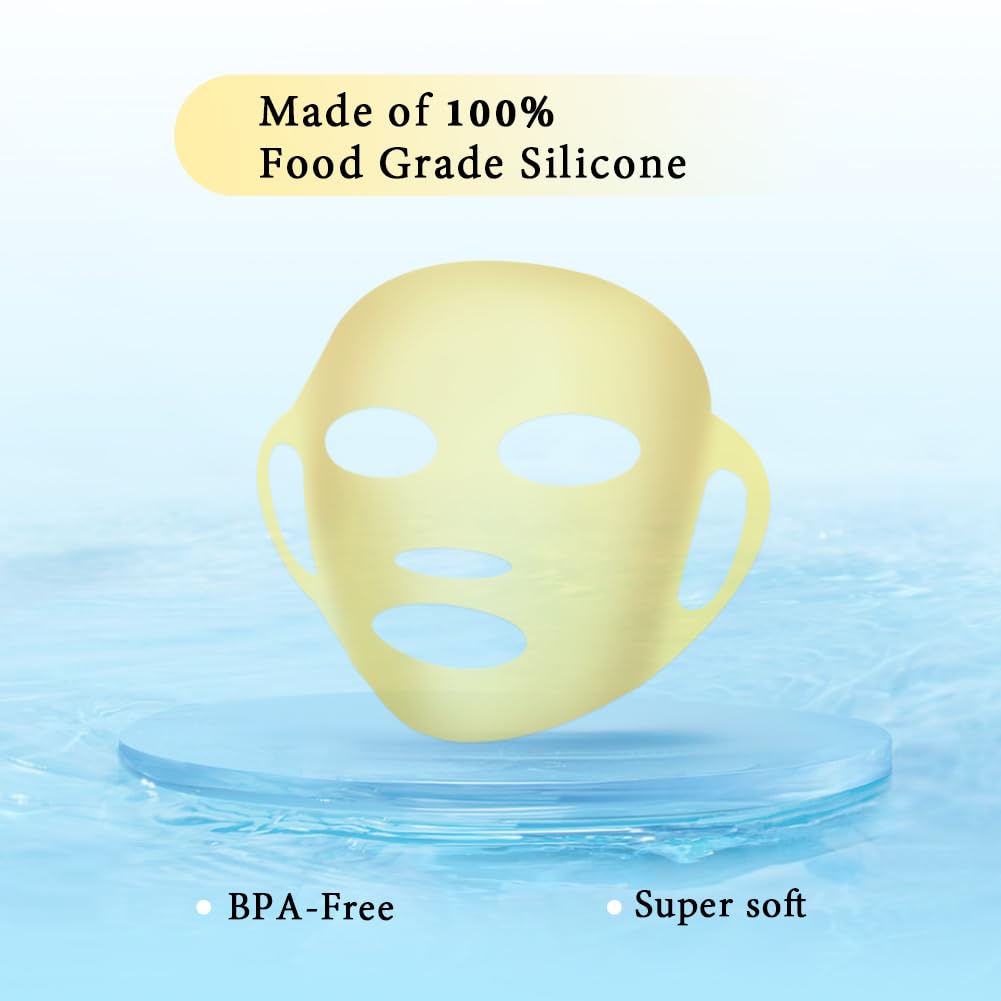 Masque gel réfrigérant chaud pour yeux et visage, réduction possible des poches