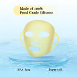 Masque gel réfrigérant chaud pour yeux et visage, réduction possible des poches