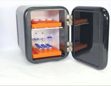My V Holder etui-flacons: organisation efficace pour flacons personnels à domicile.