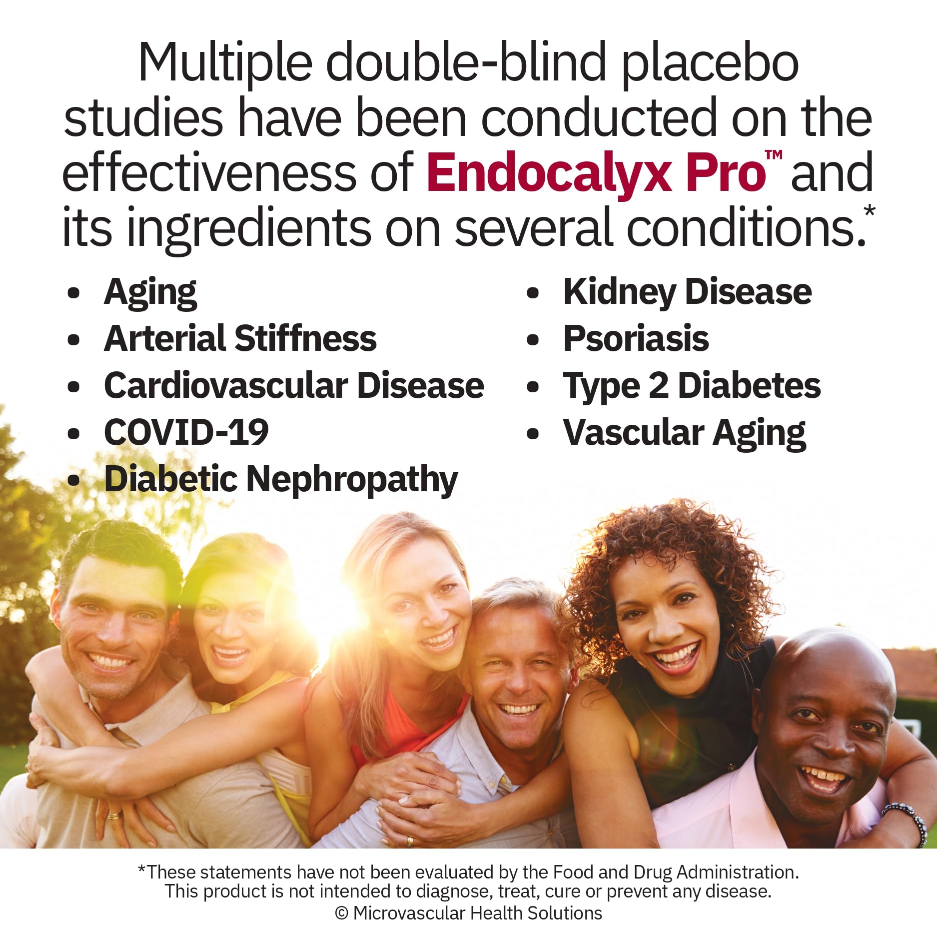 MYBODYRX Endocalyx Pro: composition naturelle évoquée par l’étiquette.