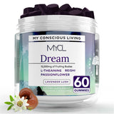 MYCL Dream Mushroom Gummies - bouteille: pratique pour votre rituel du soir et le calme.