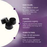 MYCL Dream Mushroom Gummies - ingredients-biologiques: ingrédients bio et sans gluten.