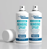 Myderm Spray anesthésiant, deux bouteilles 4,5 oz, pack pratique pour premiers secours.