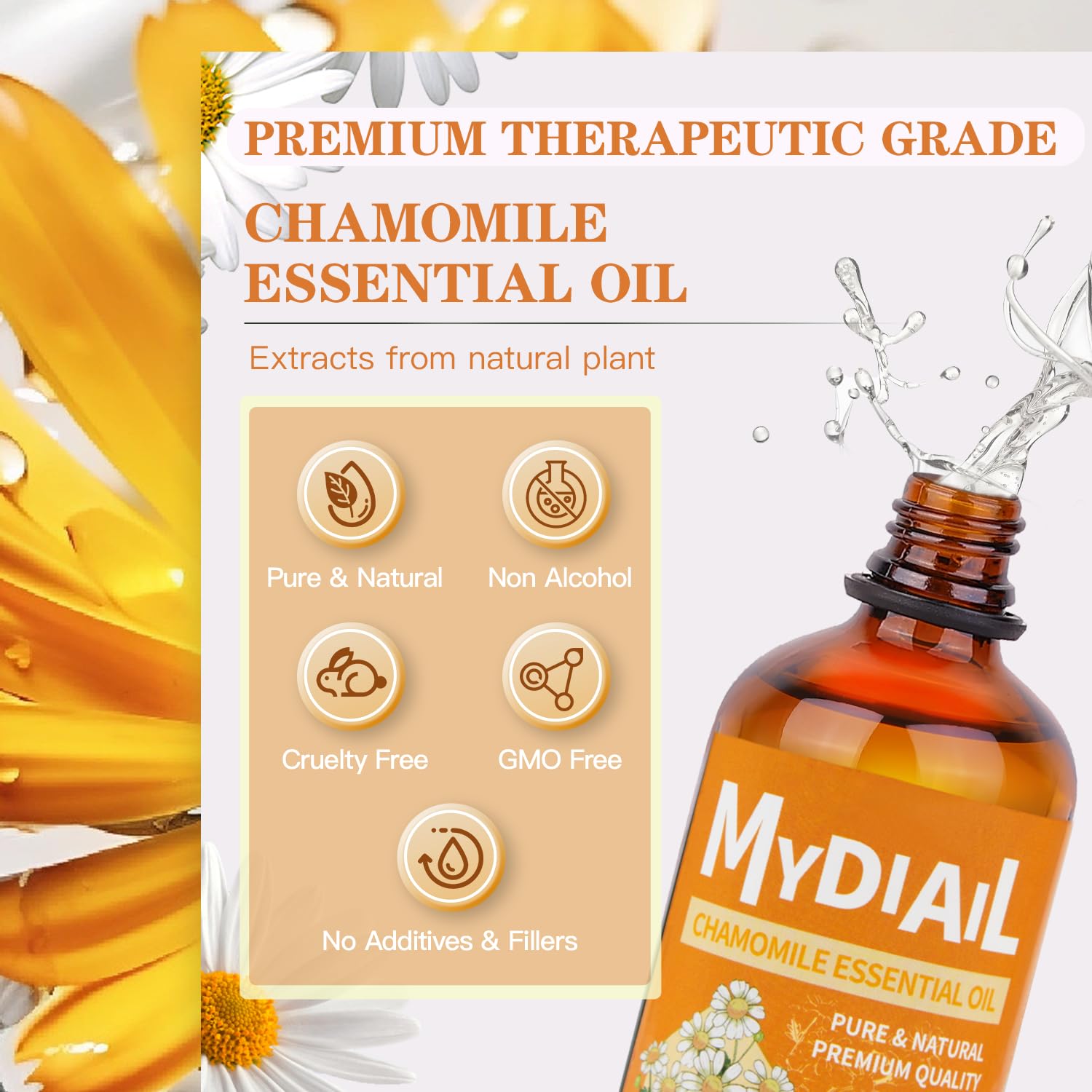 MYDIAIL huile camomille pour diffuseur, ambiance zen à domicile