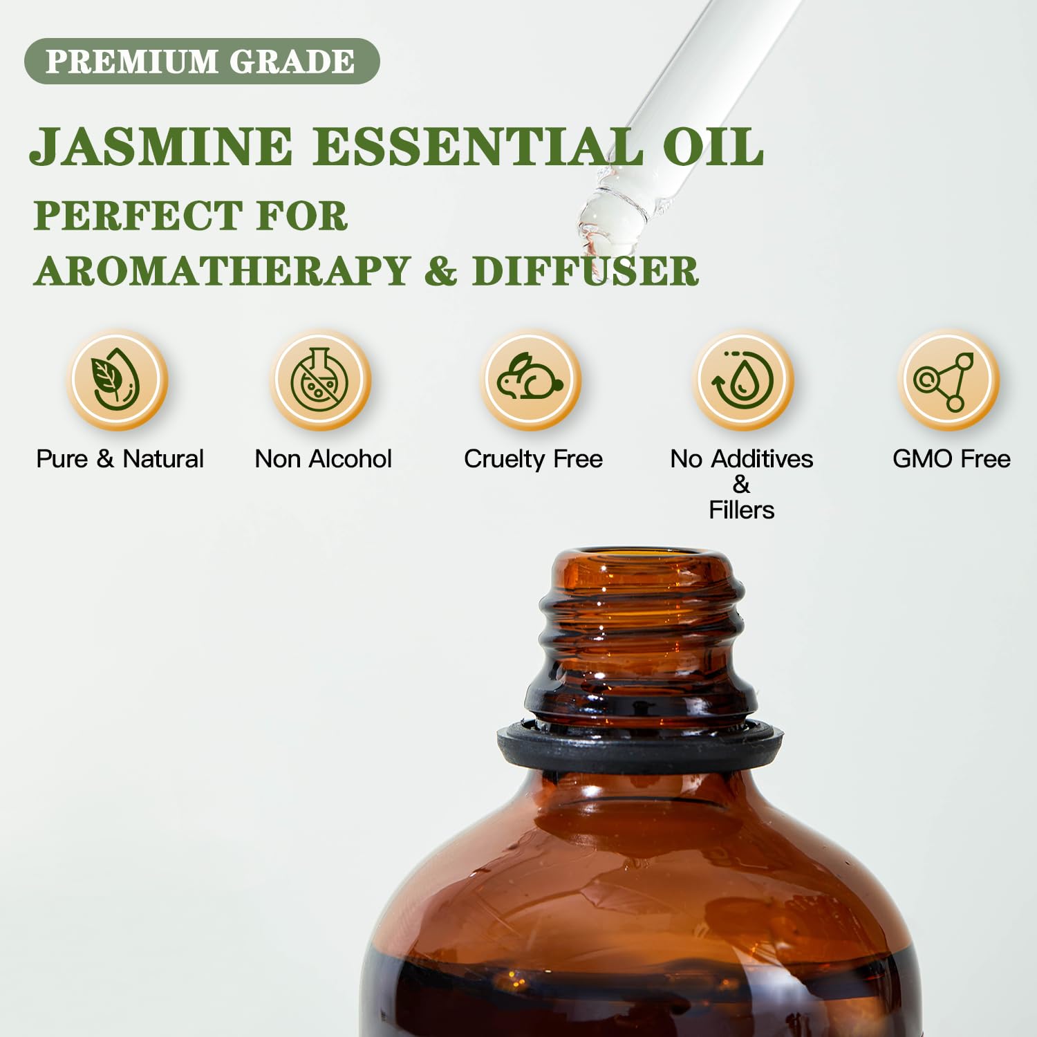MYDIAIL huile Jasmine utilisée en soin maison pour hydrater la peau.