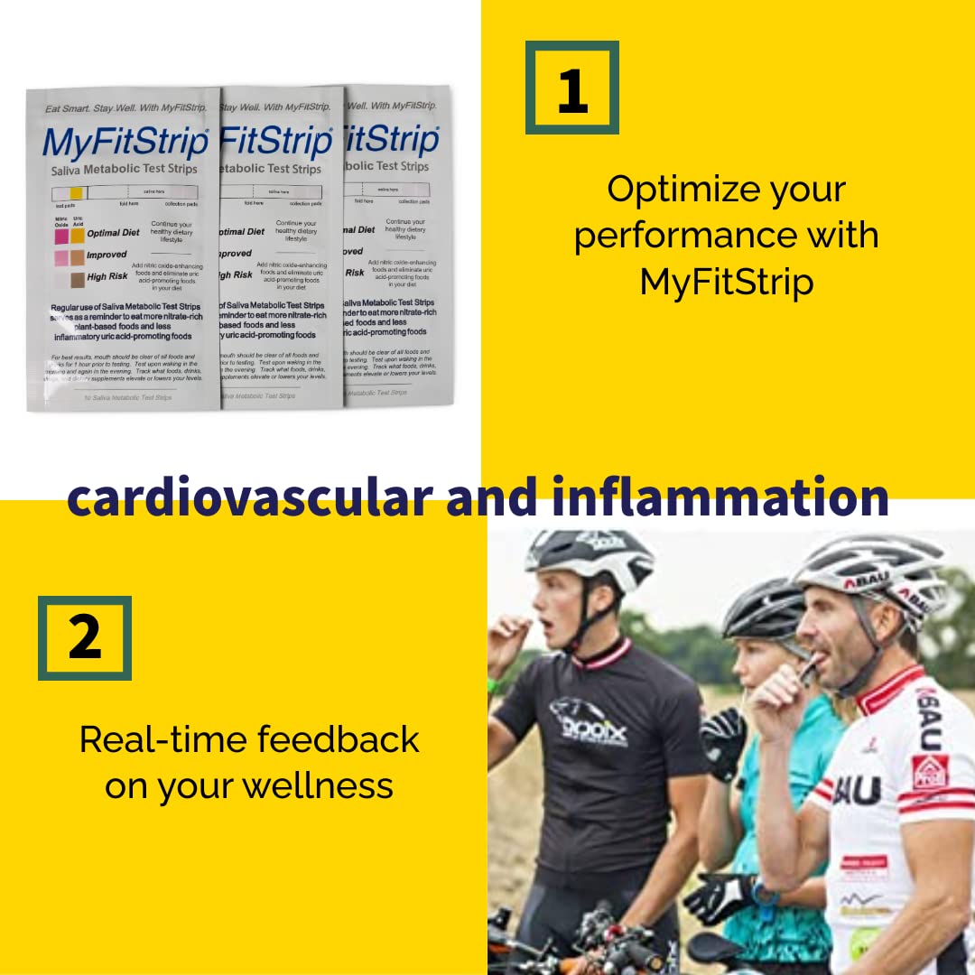 MyFitStrip test salivaire – vérification rapide du niveau prébiotique