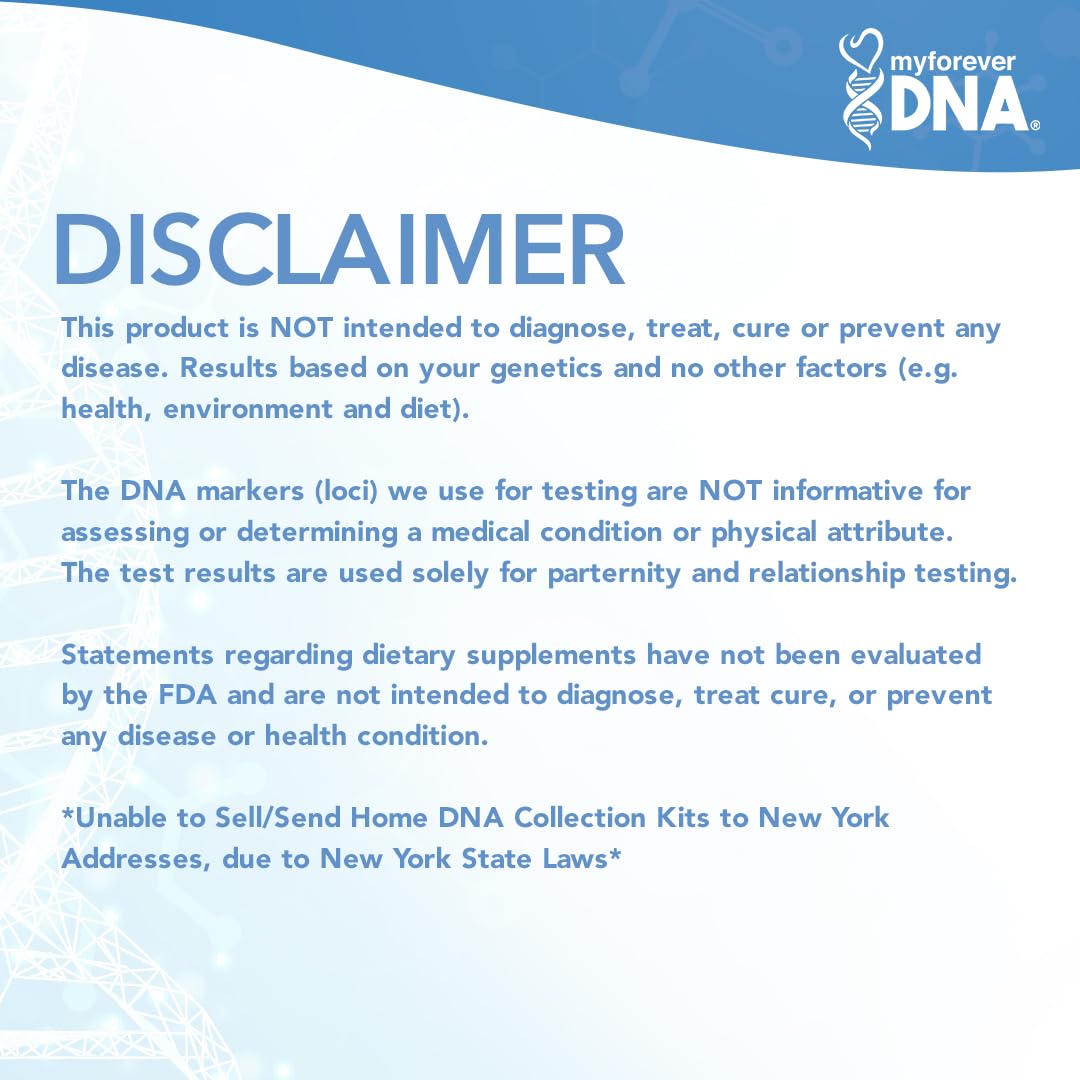 Emballage discret My Forever DNA, confidentialité dès réception.