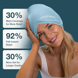 Casquette MyHalos sans sangles, ajustement flexible et couverture complète.
