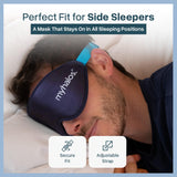MyHalos Masque Sommeil – sangle réglable pour ajustement personnalisé