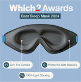MyHalos masque-yeux lavable et durable facile à nettoyer après usage