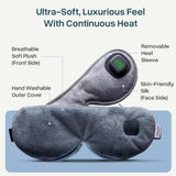 MyHalos masque-yeux pour confort quotidien lors d'inconforts oculaires variés