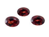 Myhealingworld Garnet oval 5x7mm, pierre facettée, idéale pour bijoux uniques.
