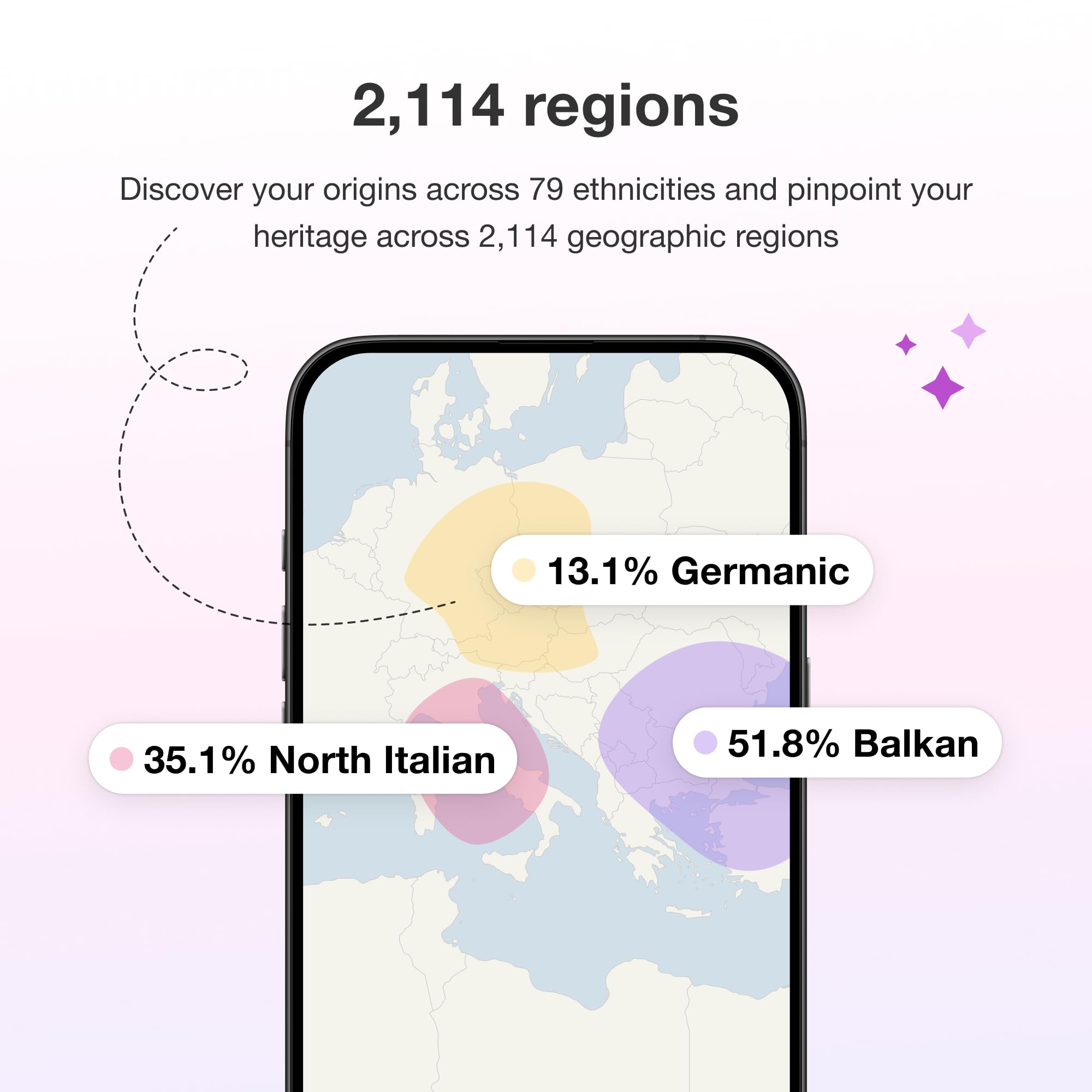 MyHeritage DNA kit: résultats en ligne détaillés et interprétables