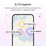 MyHeritage DNA kit: résultats en ligne détaillés et interprétables