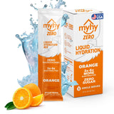 MyHy ZERO Orange, emballage compact pour hydratation rapide en voyage