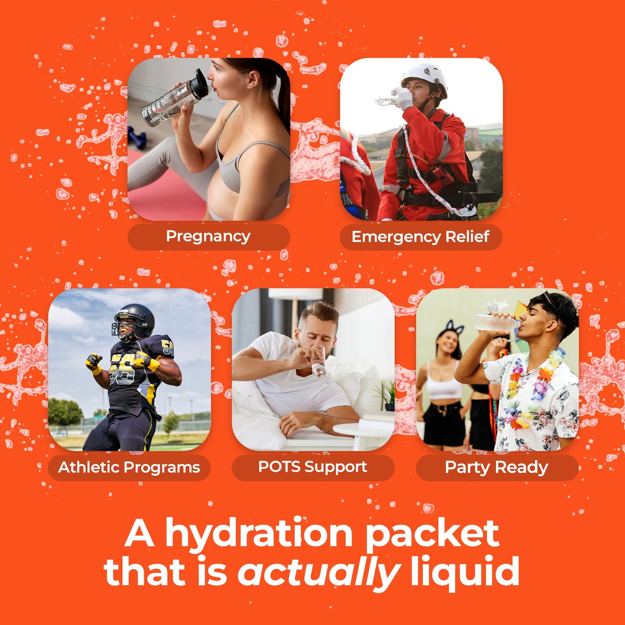 MyHy ZERO Orange, hydratation pendant grossesse sans sucre ajouté