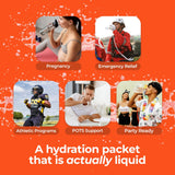 MyHy ZERO Orange, hydratation pendant grossesse sans sucre ajouté