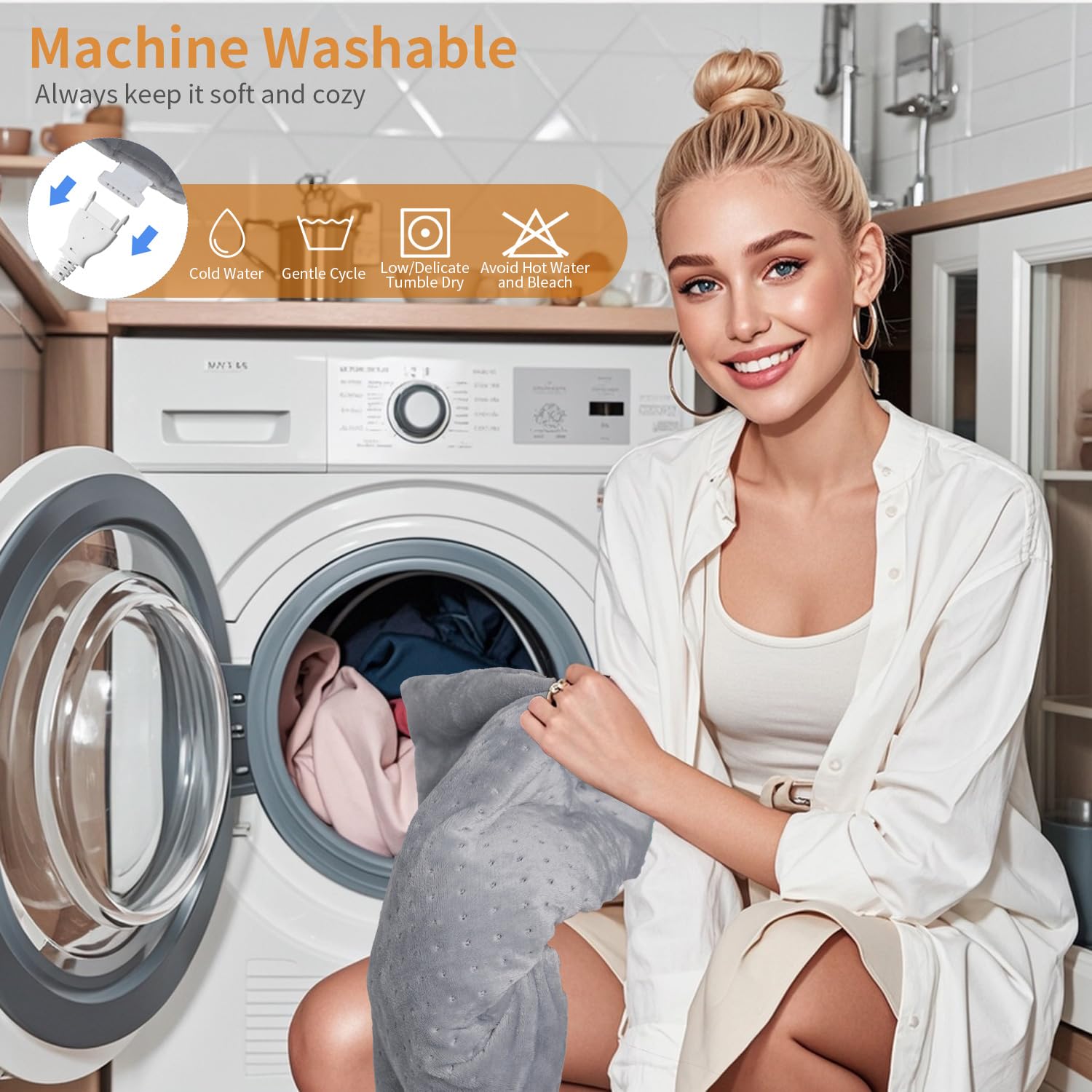 Myiosus coussin-chauffant pondere arret-automatique: sécurité avec arrêt automatique.