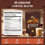 MYKAF café champignons 6 en 1 - poudre instantanée pratique pour des matinées rapides.
