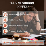 MYKAF Café reishi immunite-digestion — mélange végétal pour bien-être digestif potentiel.