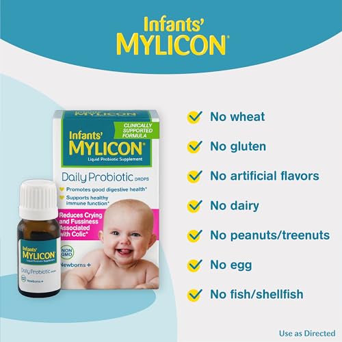 MYLICON flacon 8ml probiotiques bebe: format pratique