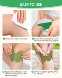 Tissu respirant MYMULIKE, patch armoise pour port prolongé sans irritation.