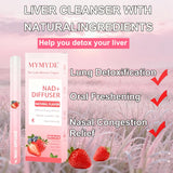 MYMYDE diffuseur à base de plantes fraise menthe pour la nuit, ambiance apaisante.