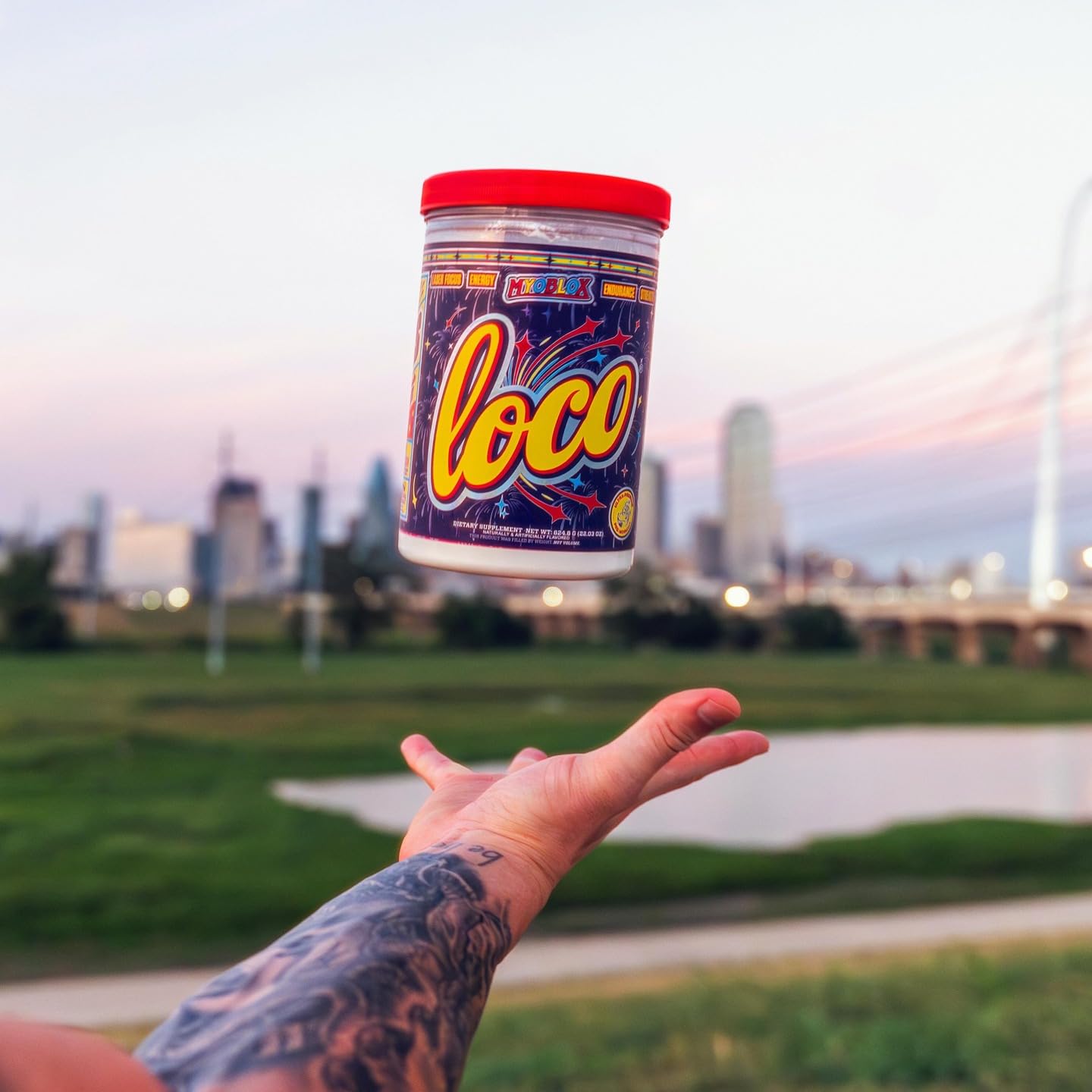MyoBlox Loco : dose-cuillere prête, dosage précis pour une séance planifiée.