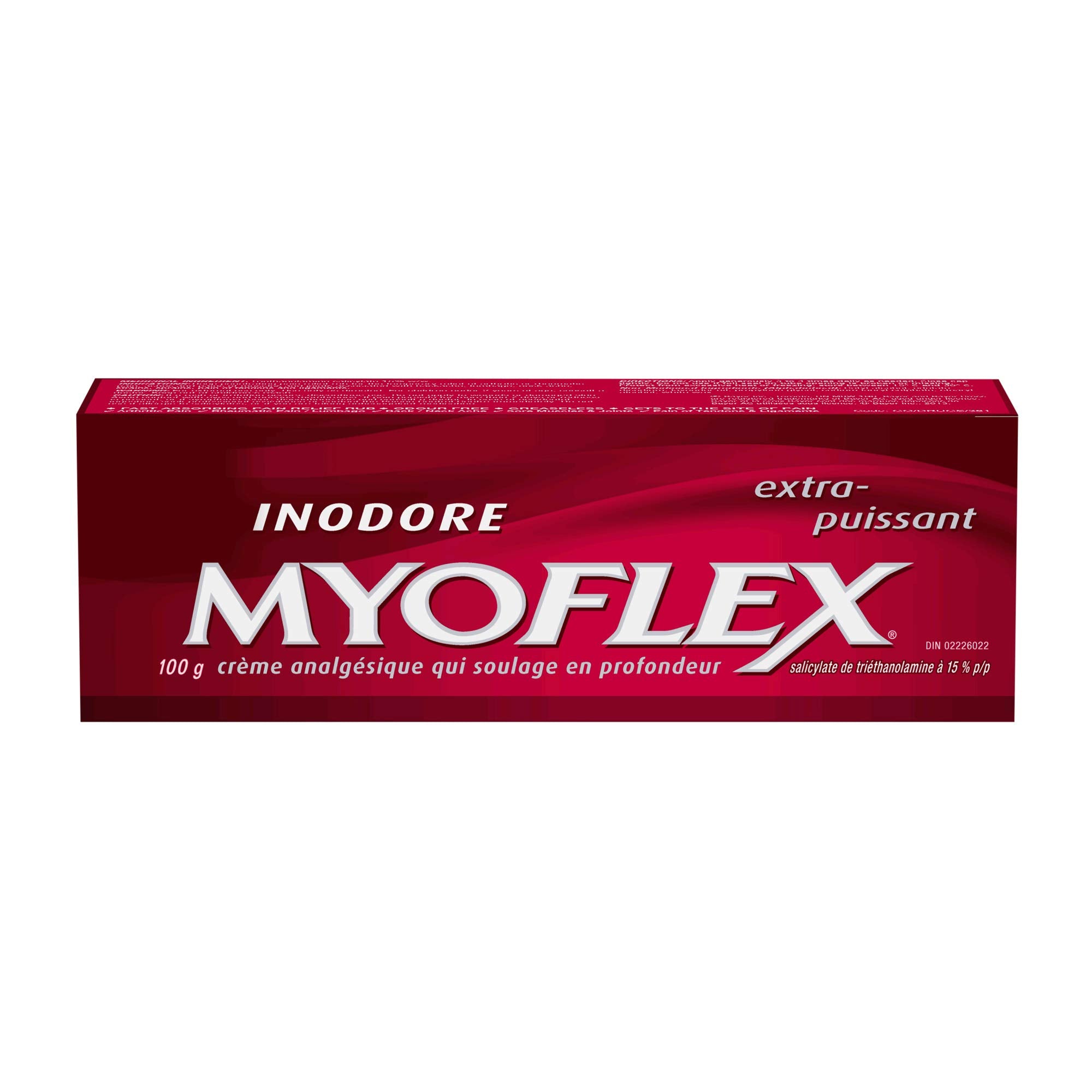 Myoflex sans-odeur-discret usage quotidien sans fragrance.